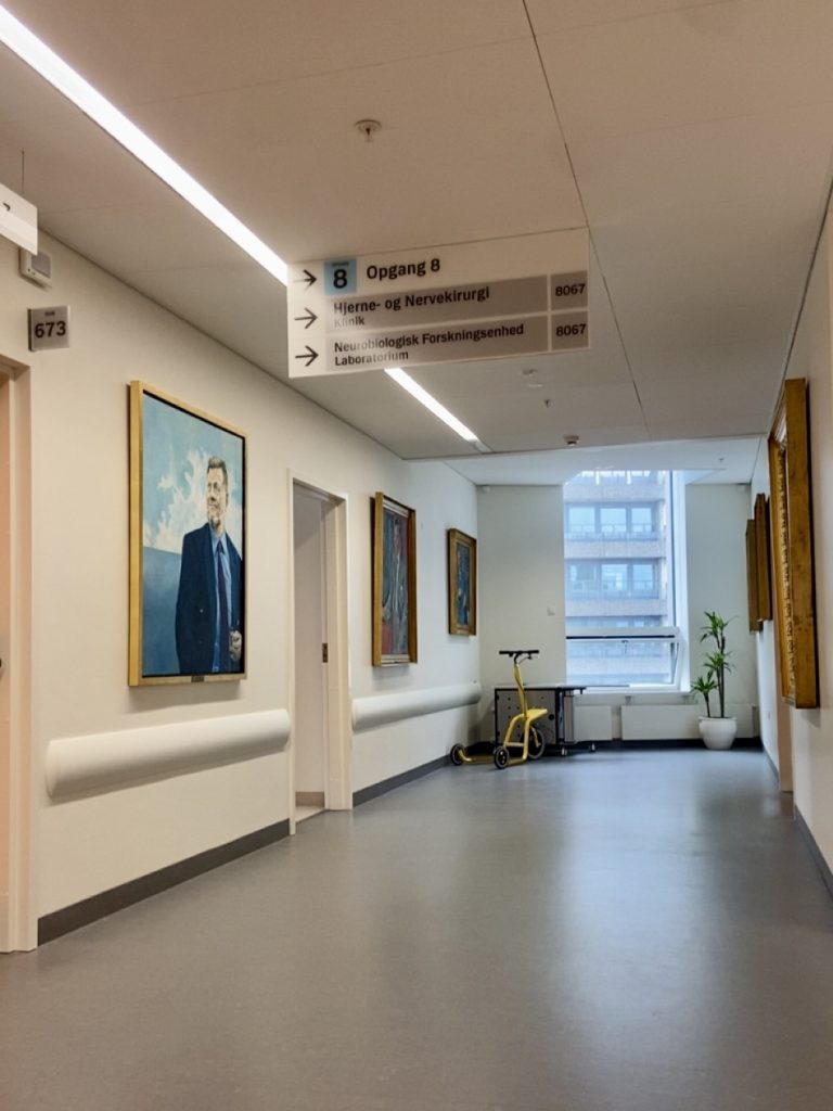 Korridor på sjukhus