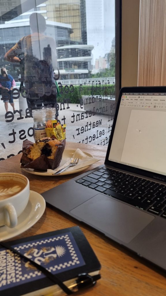 Cafét vid Mermaid beach