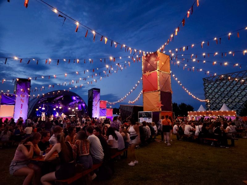 AID Festival area in WUR Campus. Photo credit: Yoon.