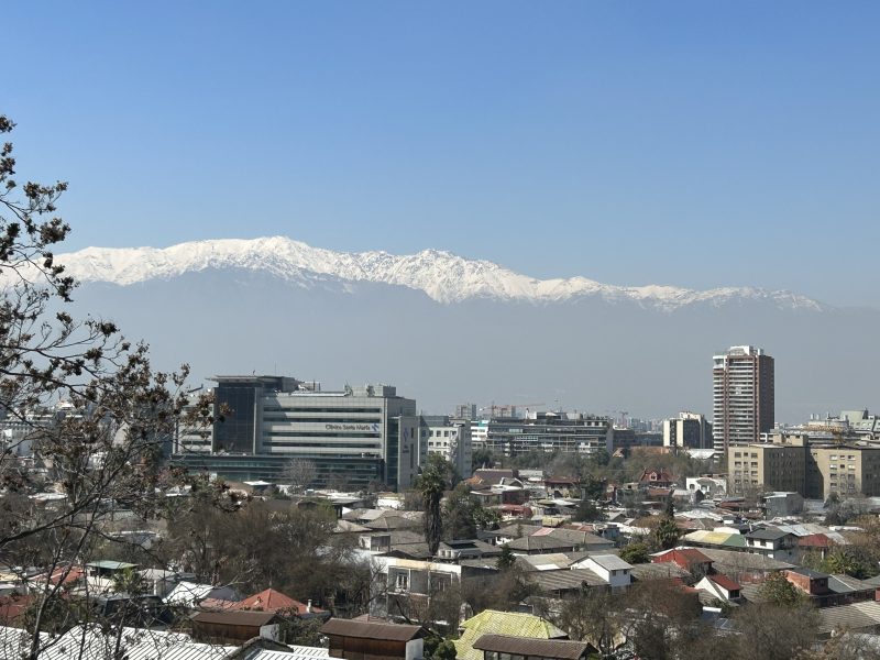 Bergskedjan i Santiago