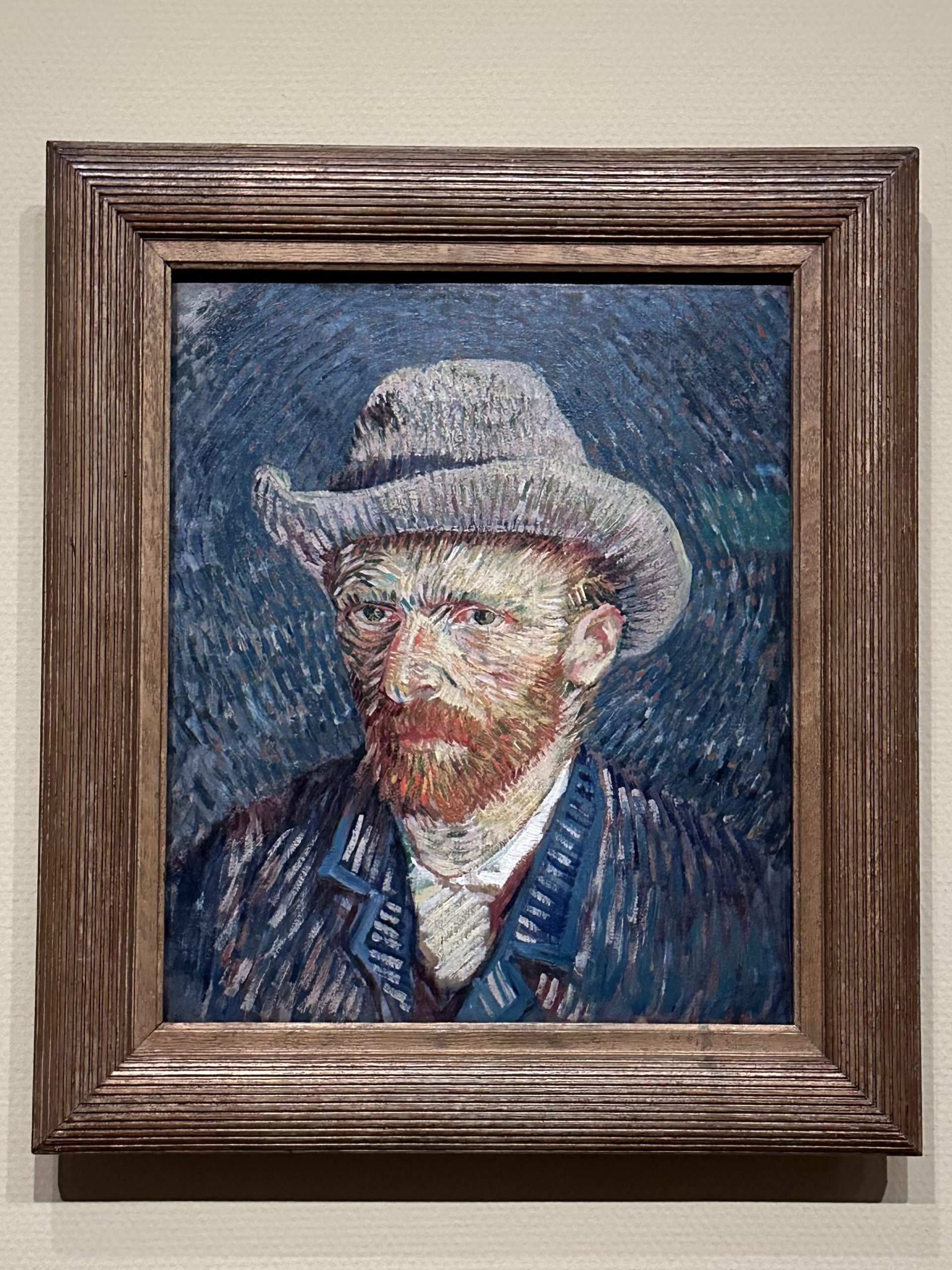 Självporträtt av Vincent Van Gogh