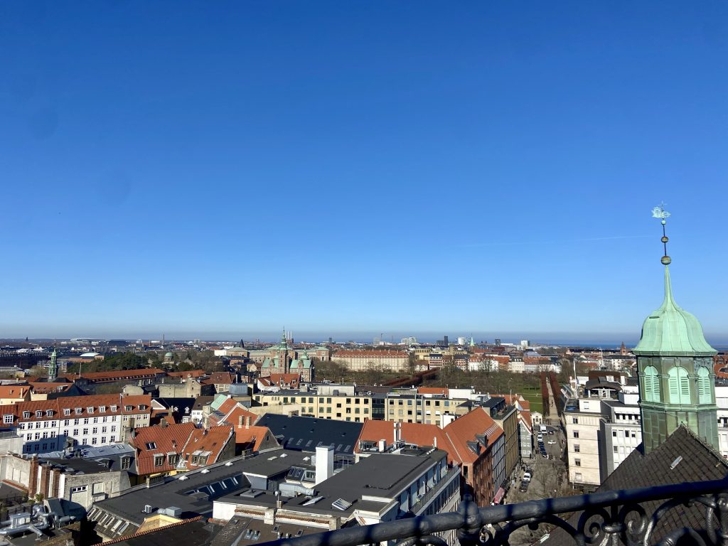 Utsikt över bl.a. Rosenborg slott