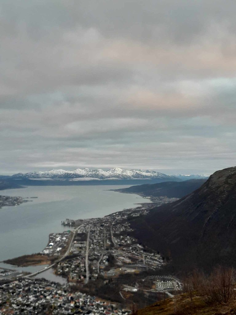 Utsikt från toppen av "Sherpatrappa".