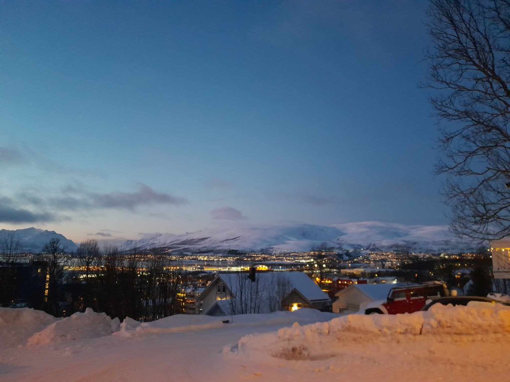 2 sista fina bilder av Tromsö. 