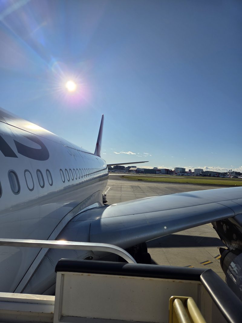 Bild på flygplan